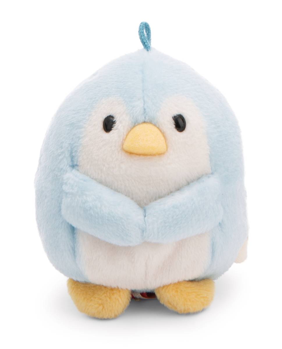 NICI Kuscheltier mymochi Pinguin Waddle mit Ente und Katzenkostüm