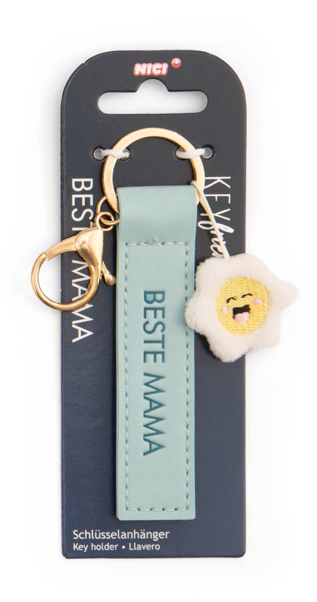 NICI Schlüsselanhänger  "Beste Mama" Blume