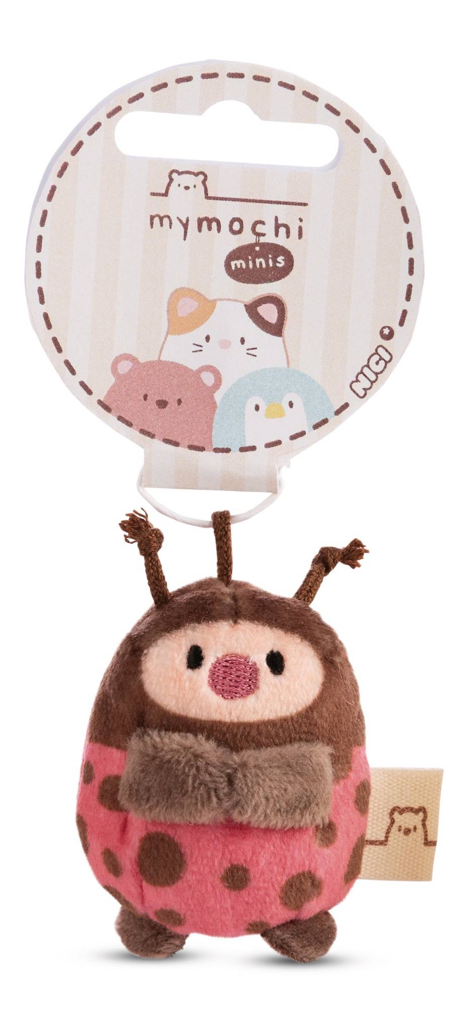 NICI Kuscheltier mymochi Marienkäfer Dozz