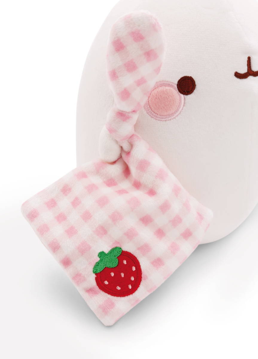 NICI Kuscheltier Molang mit Schmusetuch