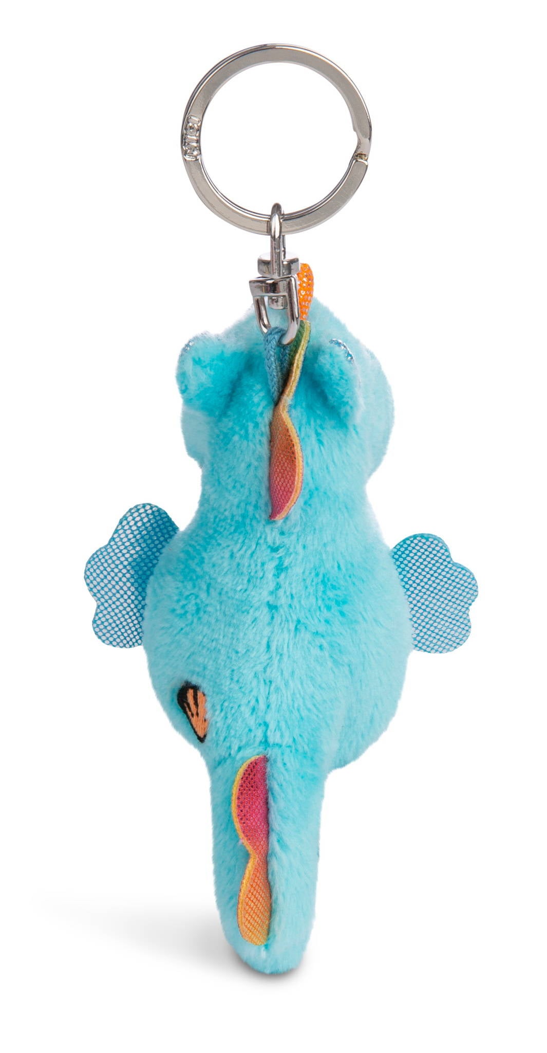 NICI Schlüsselanhänger Seepferdchen Laguna Rainbow blau