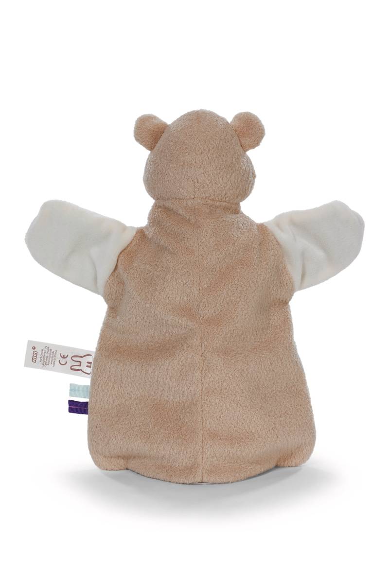NICI Schmusetuch Handpuppe Bär 2 in 1