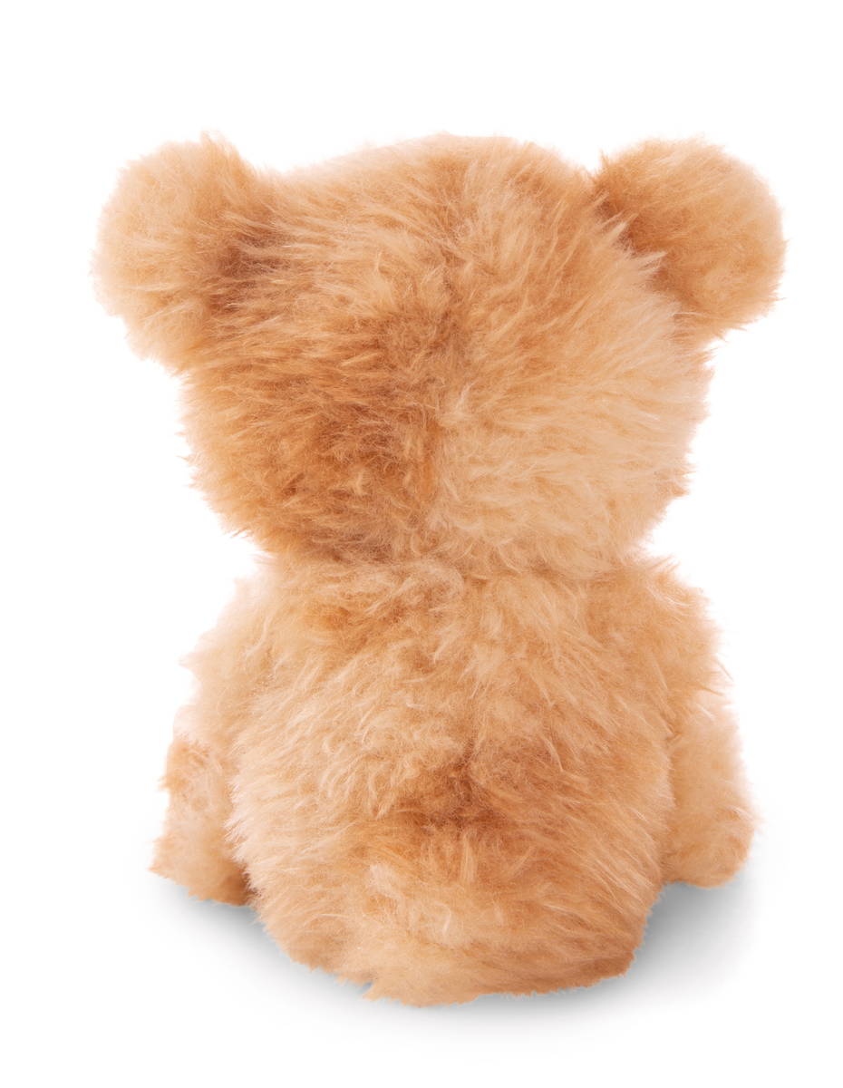 NICI Kuscheltier Bär hellbraun mit Herz Schlenker
