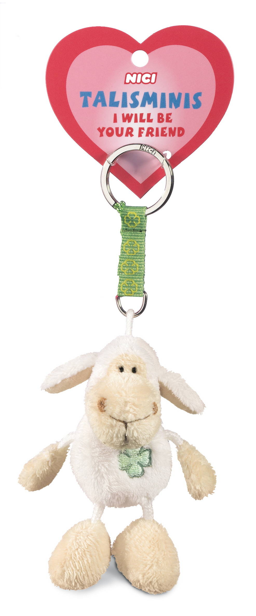 NICI Talisminis Schaf weiss