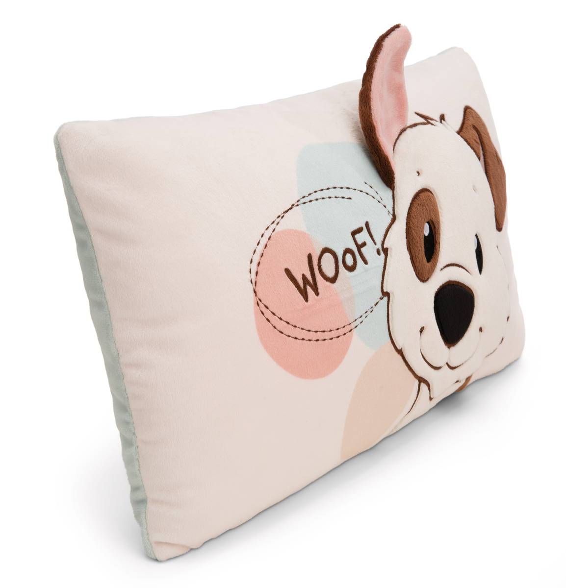 NICI Kissen Hund weiss