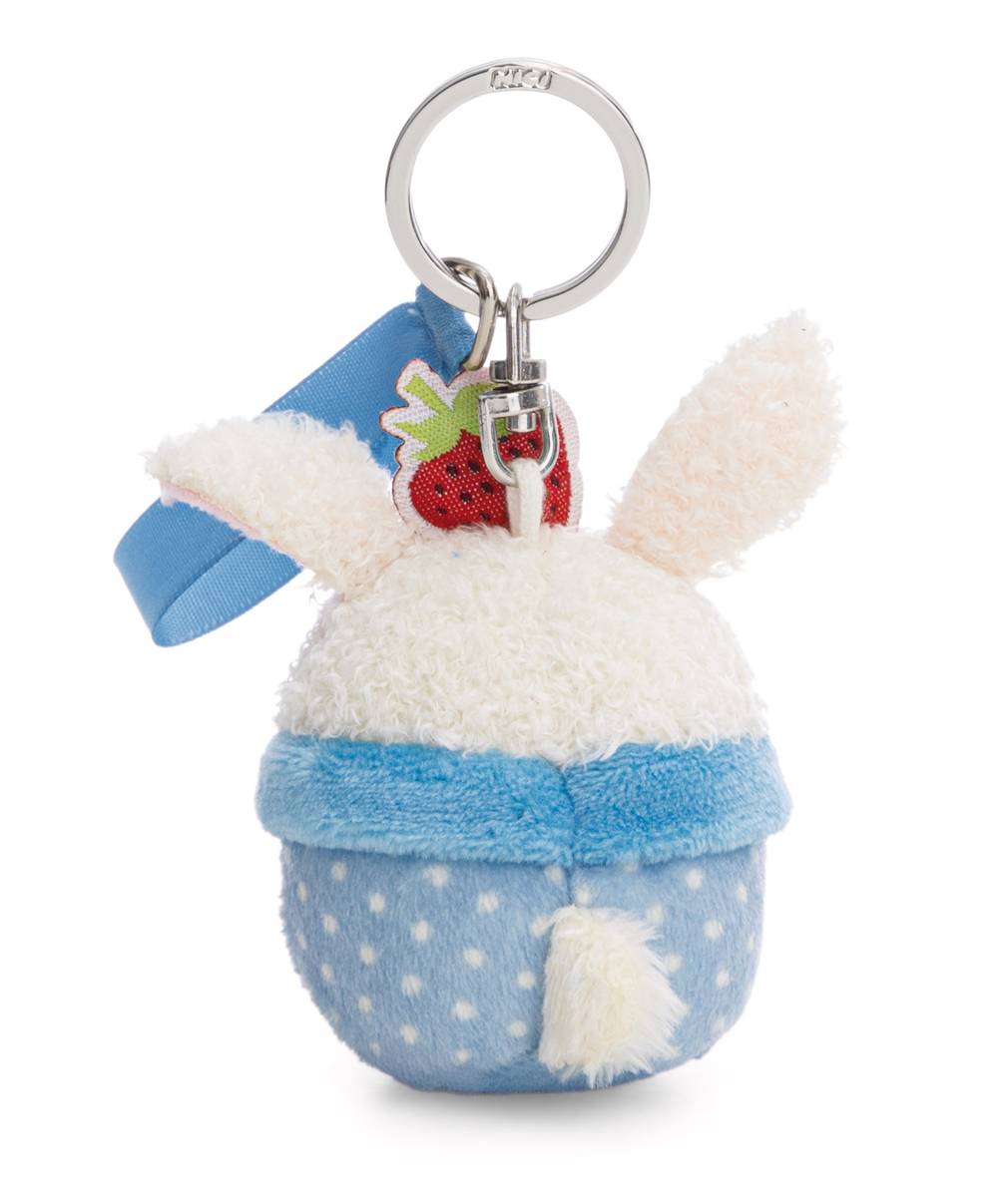 NICI Schlüsselanhänger Hase Cupcake "100% cute"