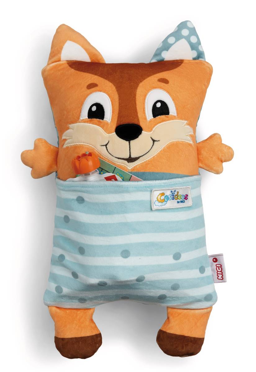 NICI Kuscheltier Fuchs mit Wendefunktion
