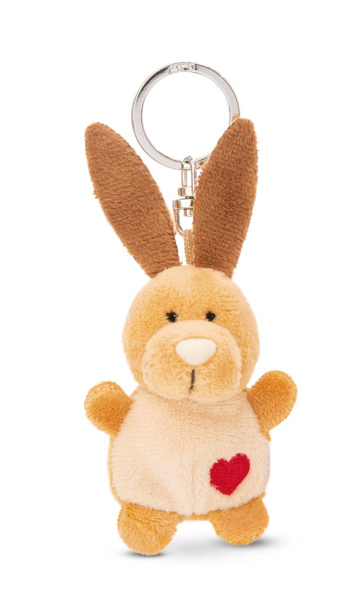 NICI Schlüsselanhänger  Hase mit Herz