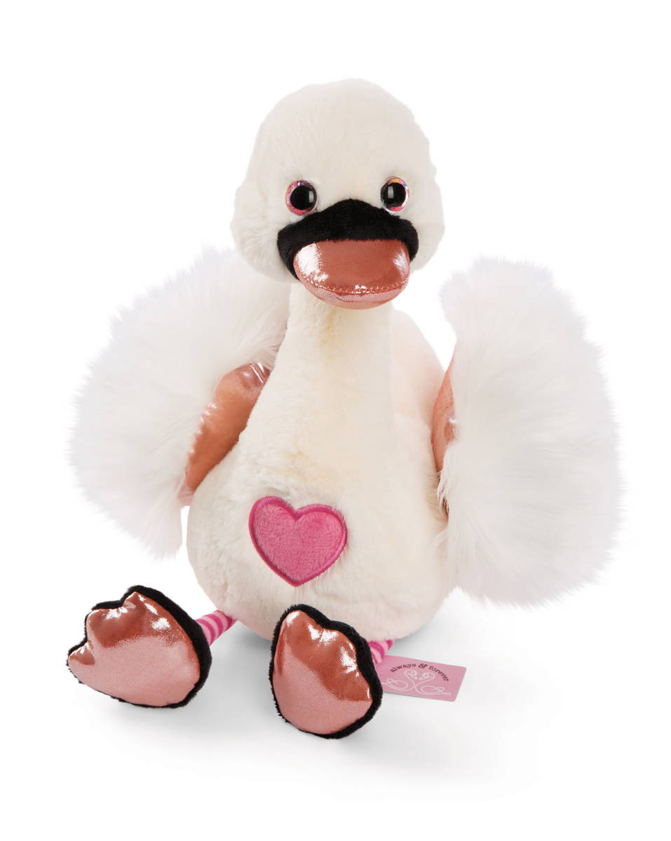 NICI Kuscheltier Love Weisser Schwan