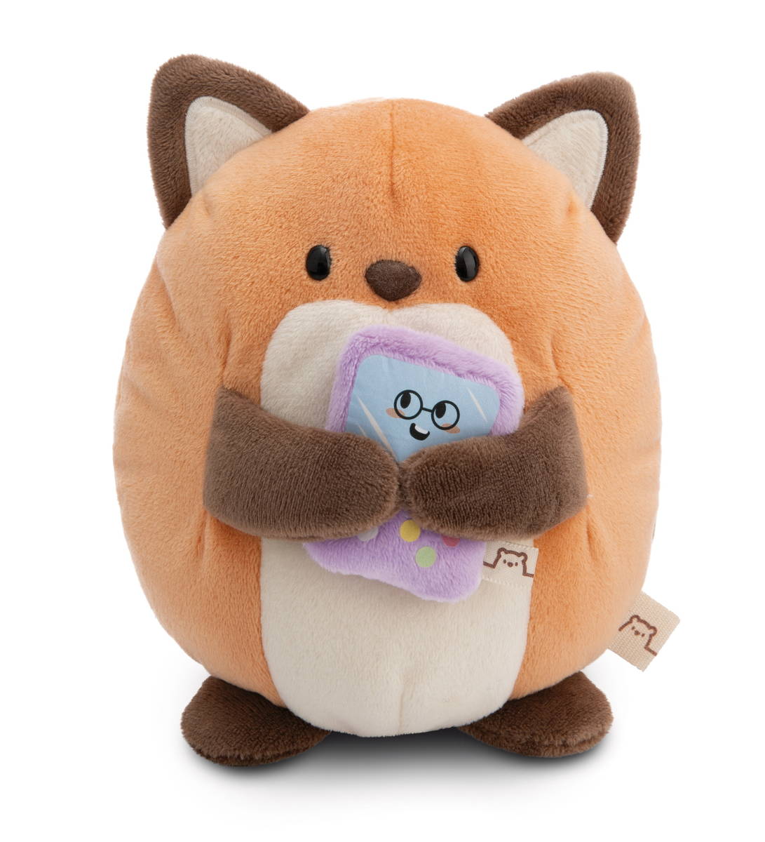 NICI Kuscheltier Fuch Geeks 16cm