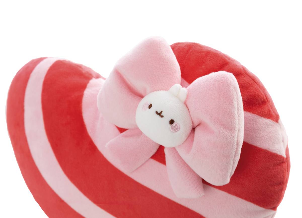 NICI Herzförmiges Kissen Molang