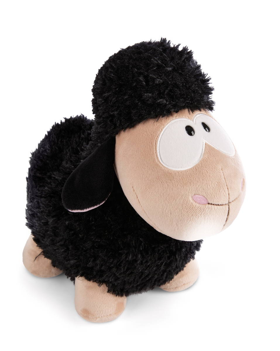 NICI Kuscheltier Schaf schwarz stehend