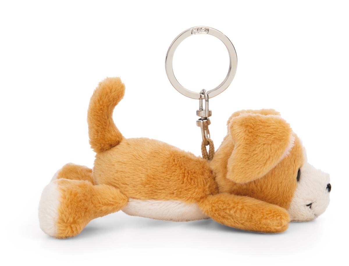 NICI Schlüsselanhänger Hund braun