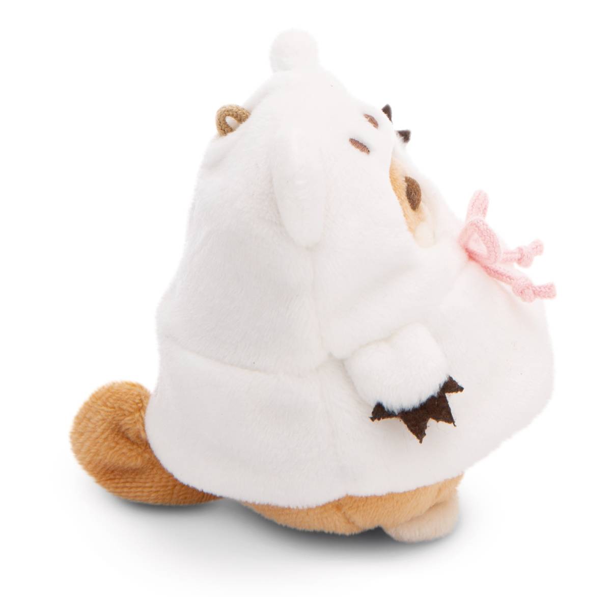 NICI Kuscheltier mymochi Hund Hiro mit Bubble Tee und Eisbärkostüm