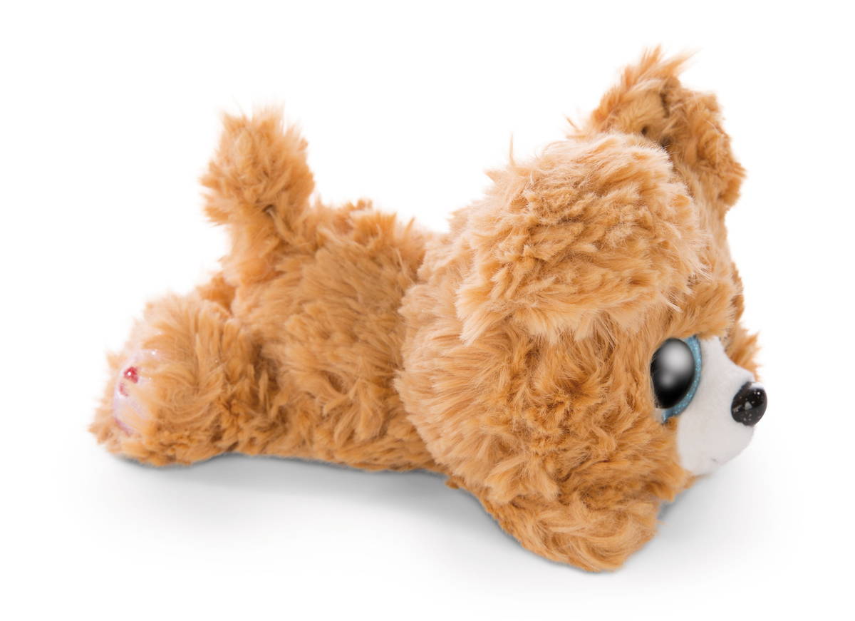 GLUBSCHIS Kuscheltier Hund Lollidog liegen
