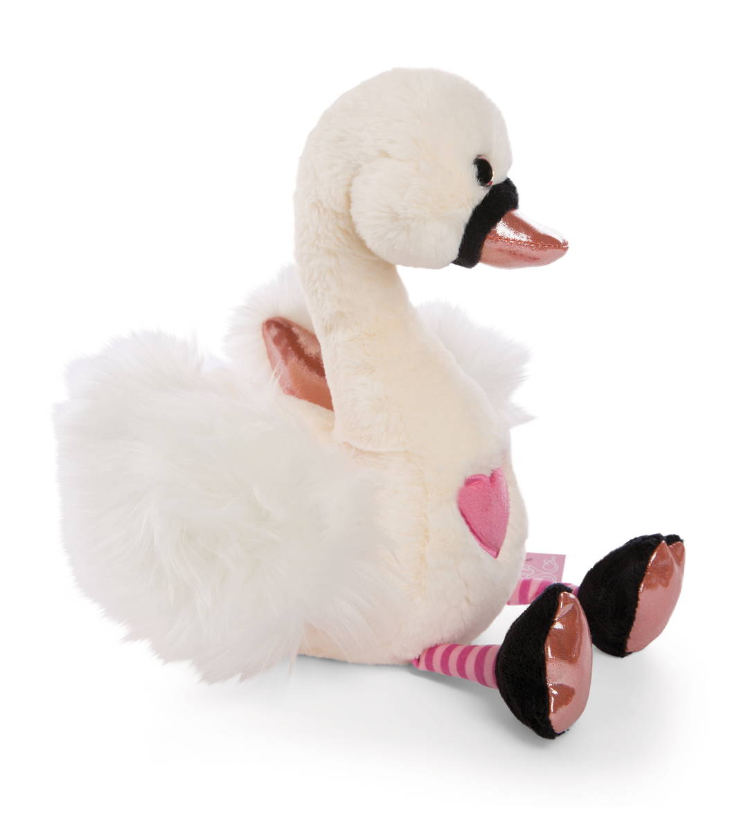 NICI Kuscheltier Love Weisser Schwan