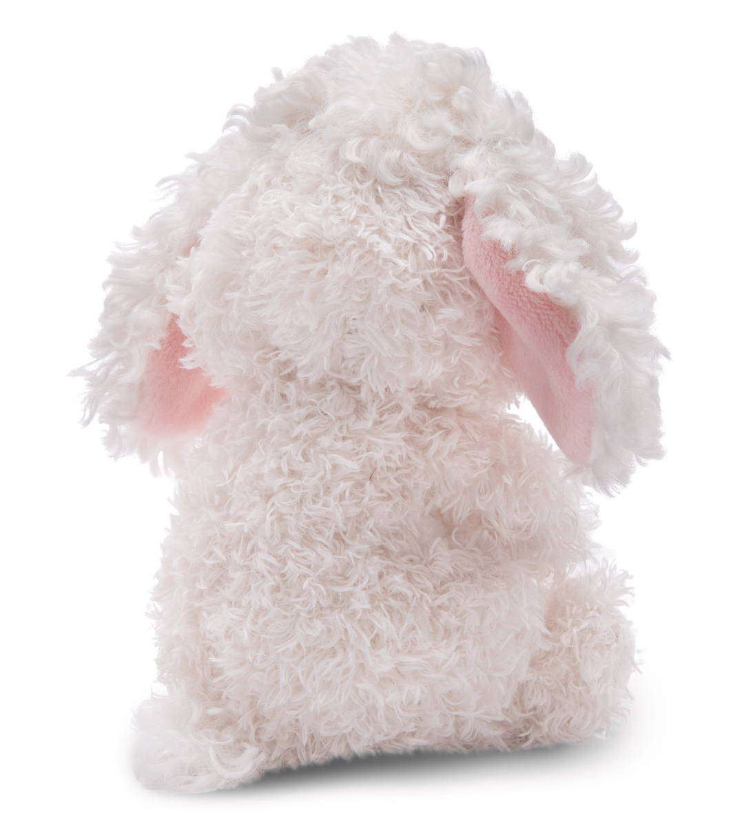 NICI Kuscheltier Hund Pudel weiss schlafend