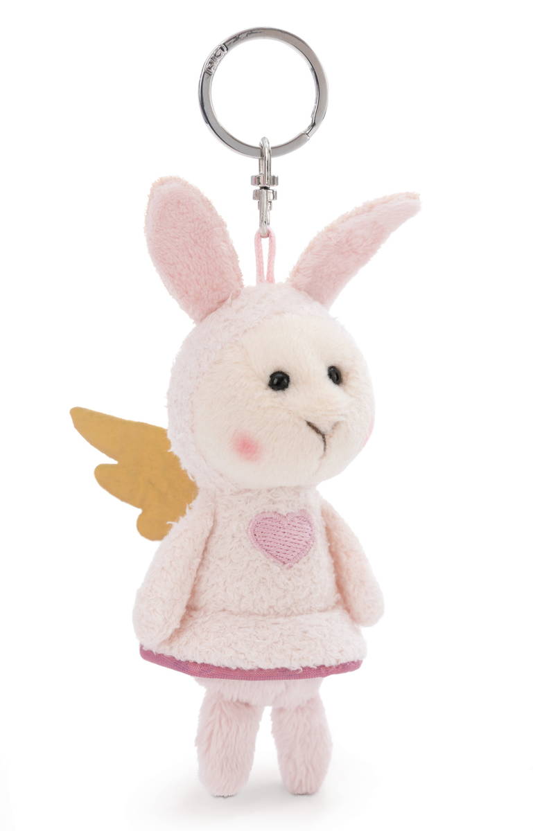 NICI Schlüsselanhänger Dein Schutzengel Hase mit Herz