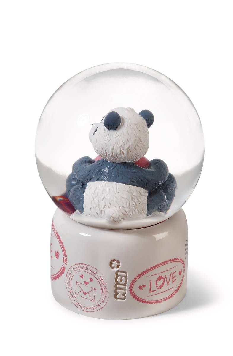 NICI Schüttelkugel Love Panda
