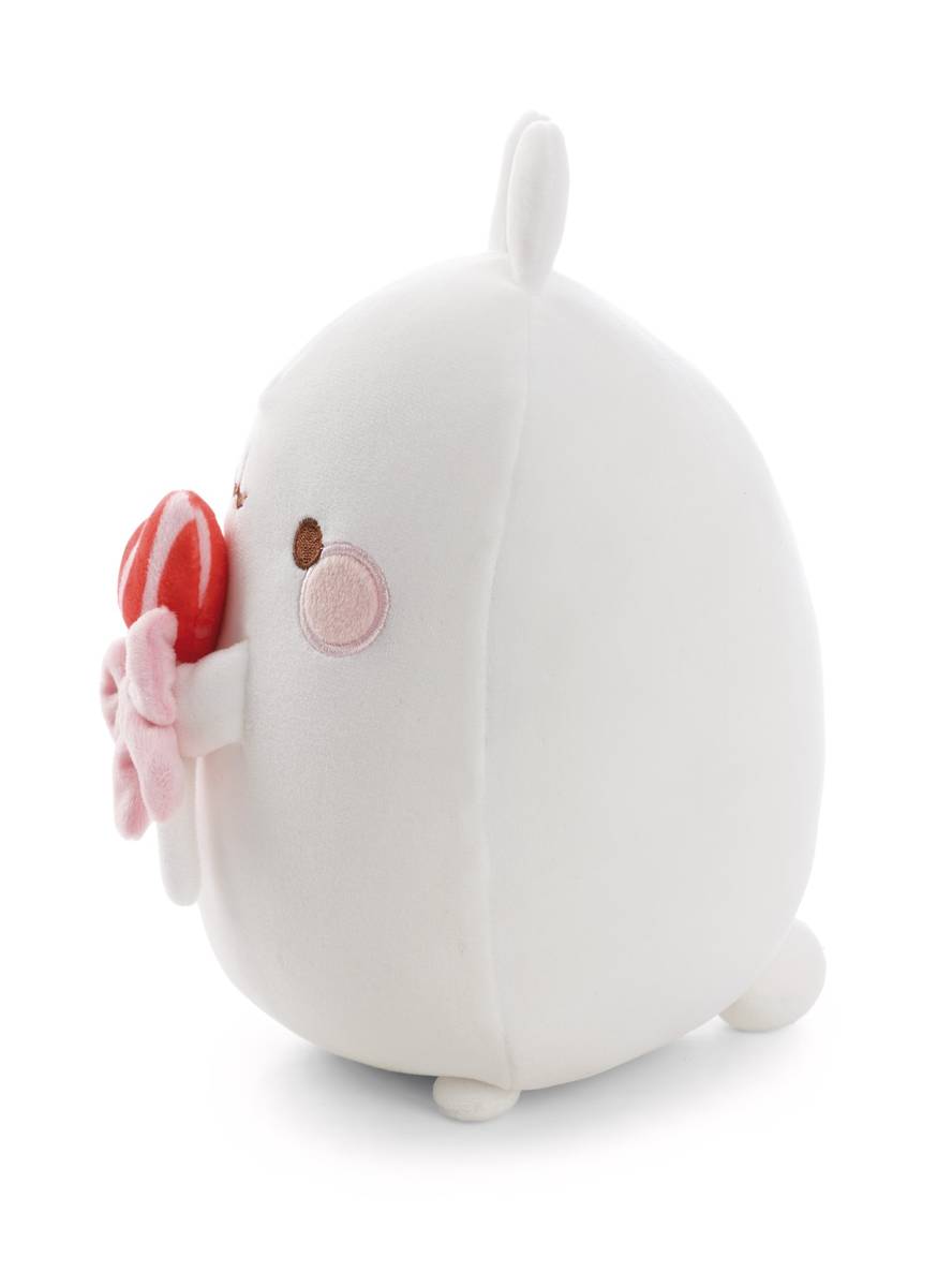 NICI Kuscheltier Molang mit Lolli