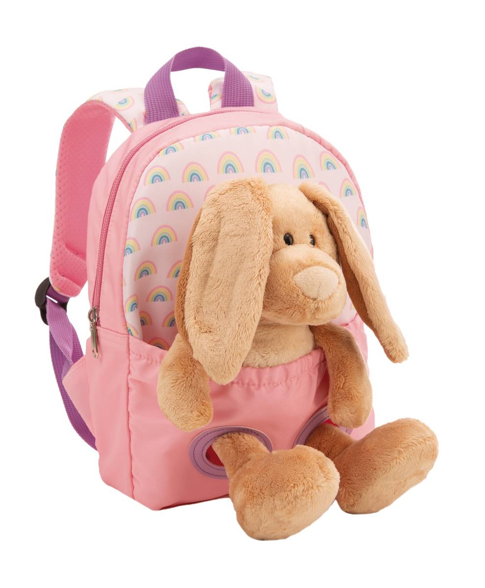 NICI Rucksack rosa mit Hase