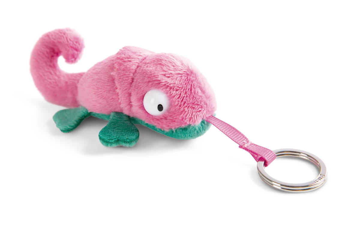 NICI Schlüsselanhänger Chamäleon Candymon pink