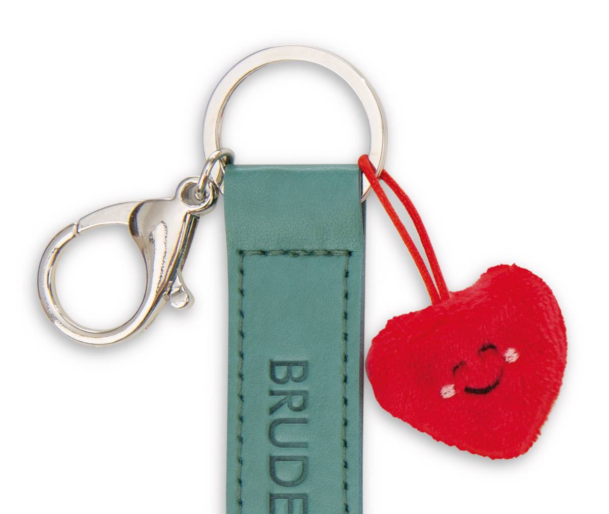 NICI Schlüsselanhänger  "Bruderherz" Herz