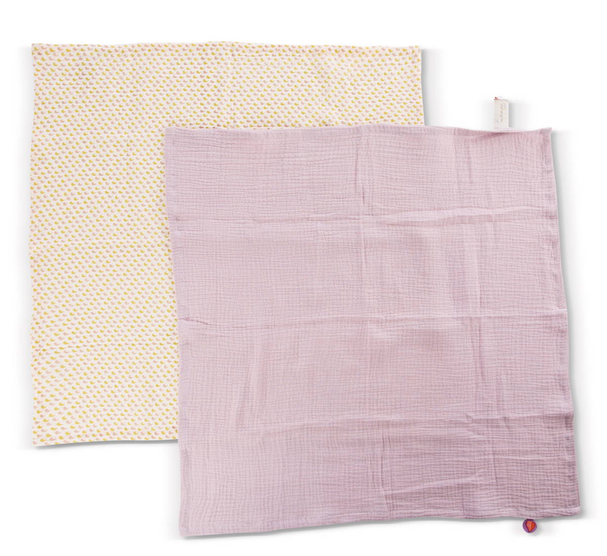 NICI Mulltuch mit Greifling Giraffe Sasuma