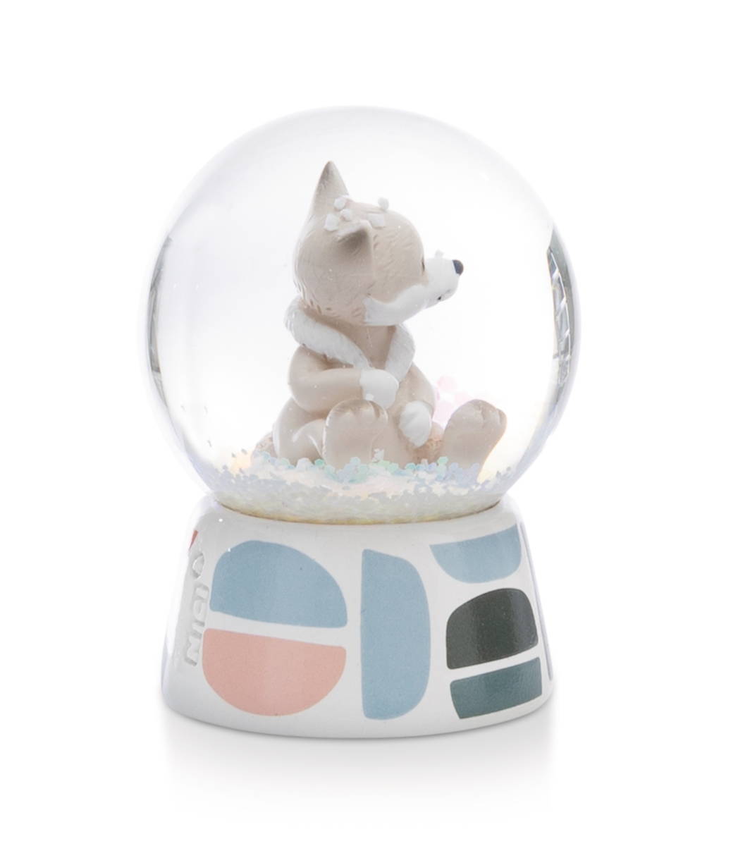 NICI Schüttelkugel Polarfuchs Vanja