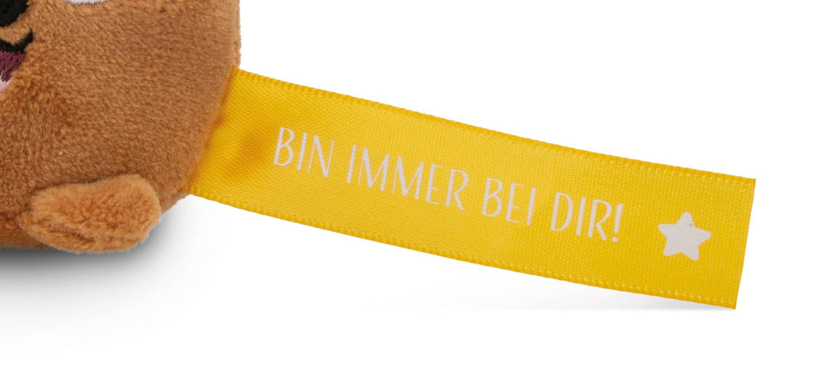 NICI Schlüsselanhänger  Bär „Bin immer bei dir!“