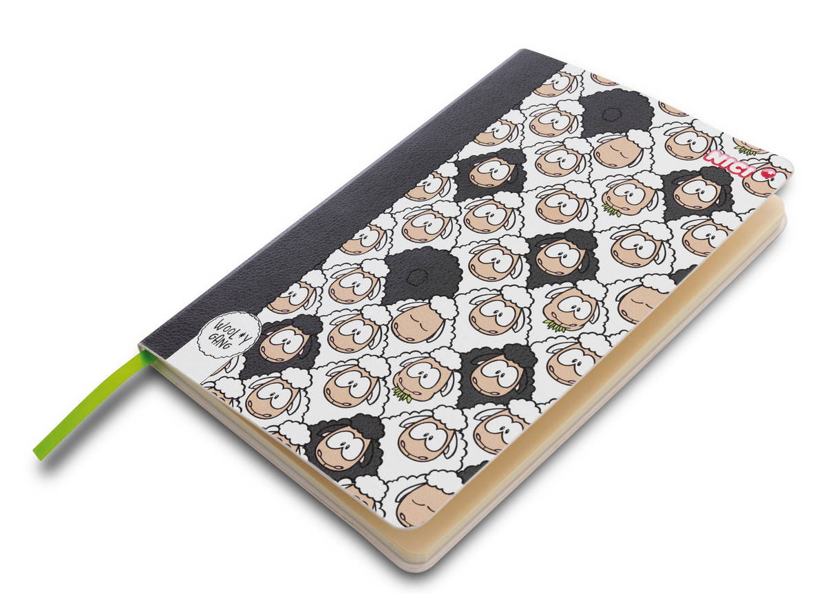 NICI Notizbuch Wooly Gang