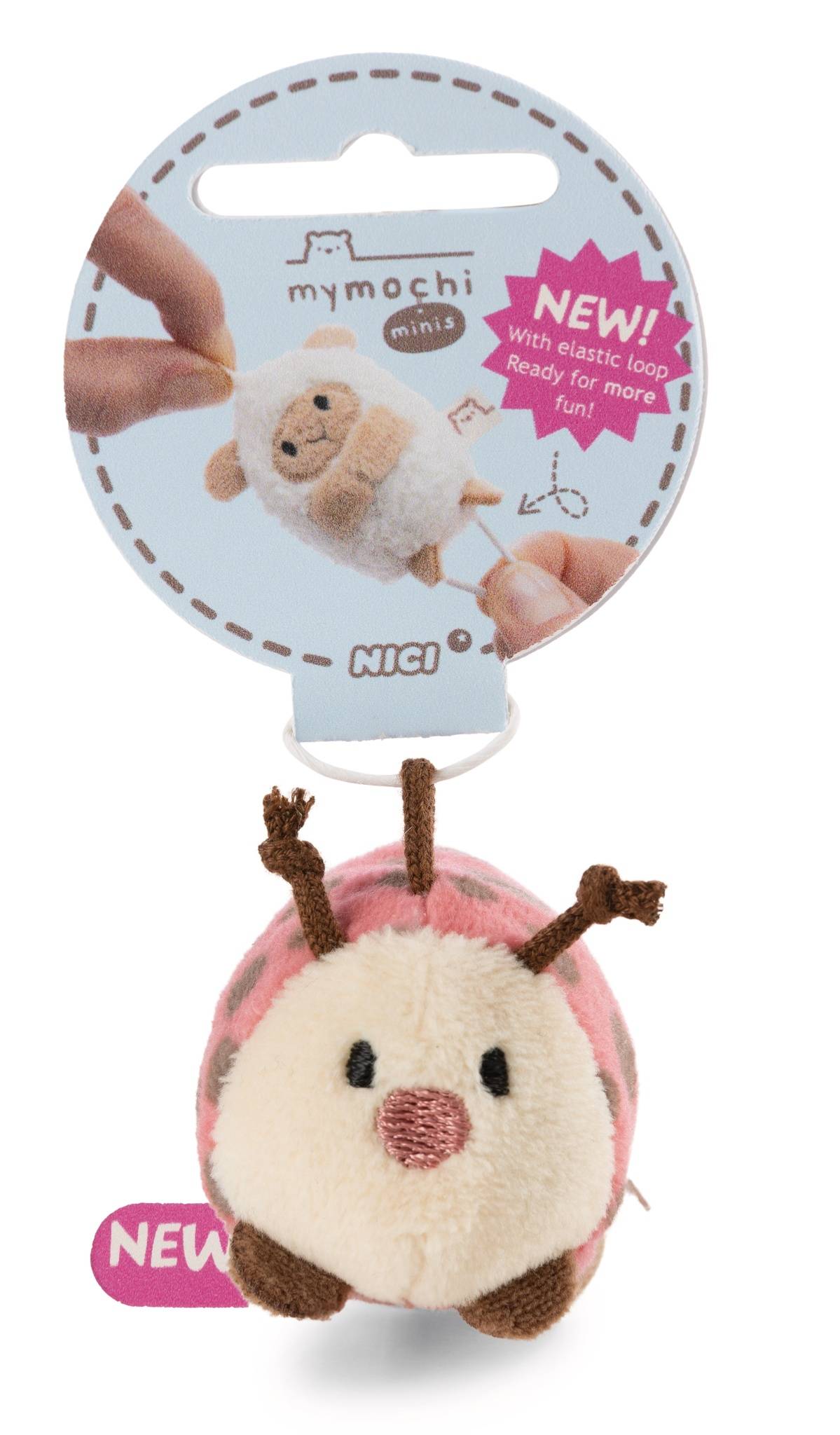 NICI my mochi Kuscheltier Marienkäfer Dozz liegend
