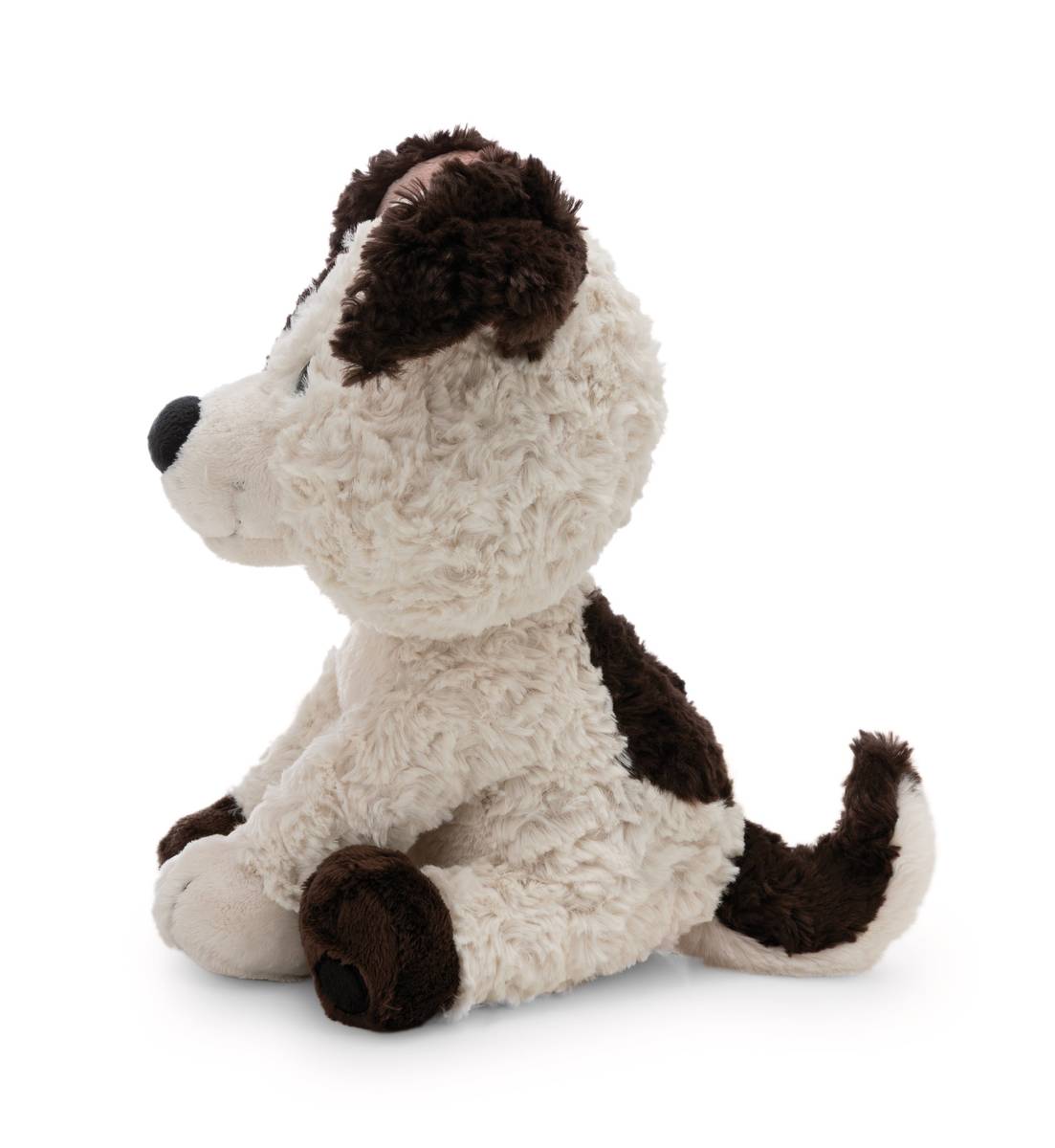 NICI Kuscheltier Hund weiss 25cm sitzend