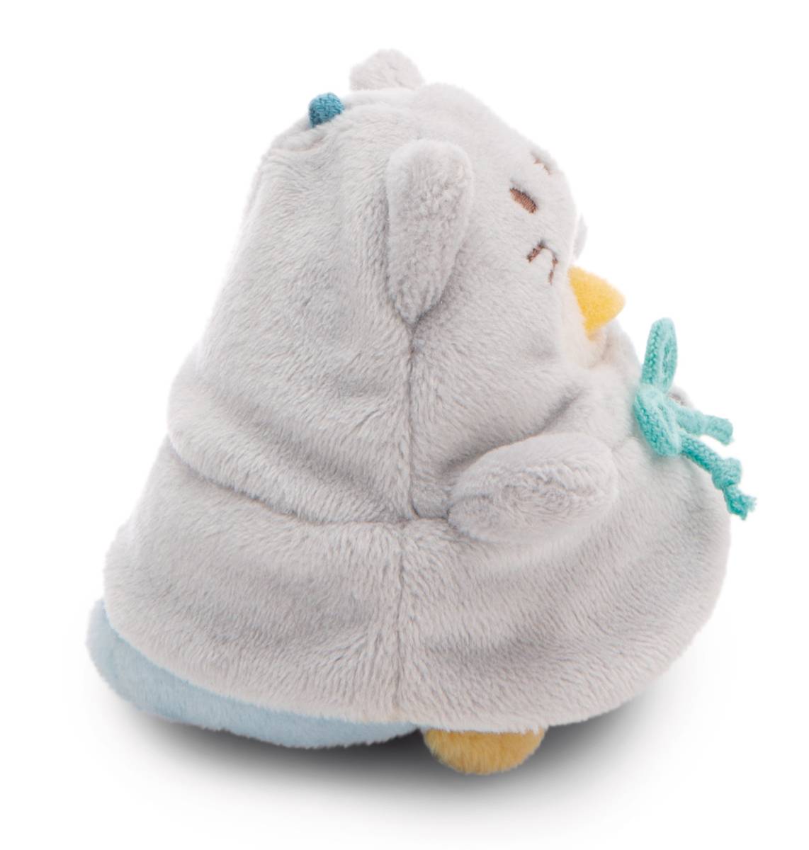 NICI Kuscheltier mymochi Pinguin Waddle mit Ente und Katzenkostüm