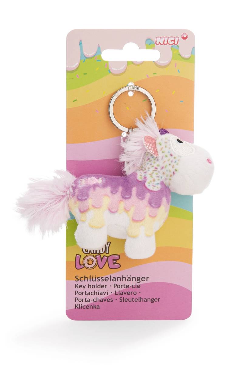 NICI Schlüsselanhänger Einhorn Sweety Rainbow