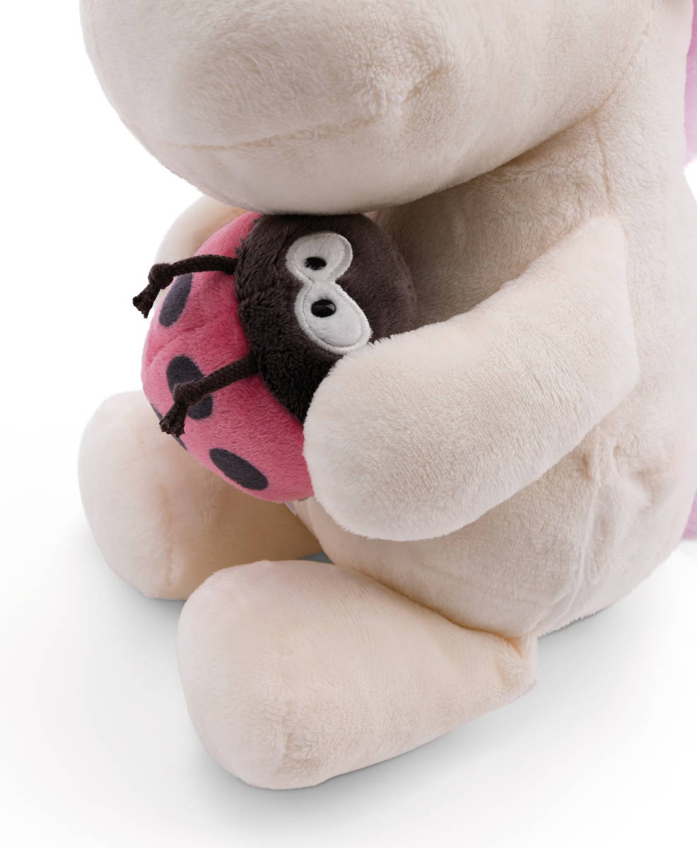 NICI Kuscheltier Einhorn Theodor mit Marienkäfer