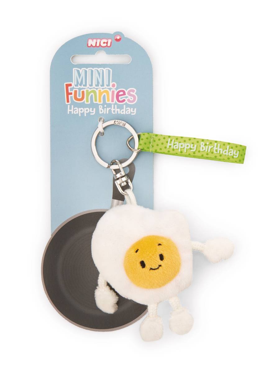 NICI Schlüsselanhänger Spiegelei