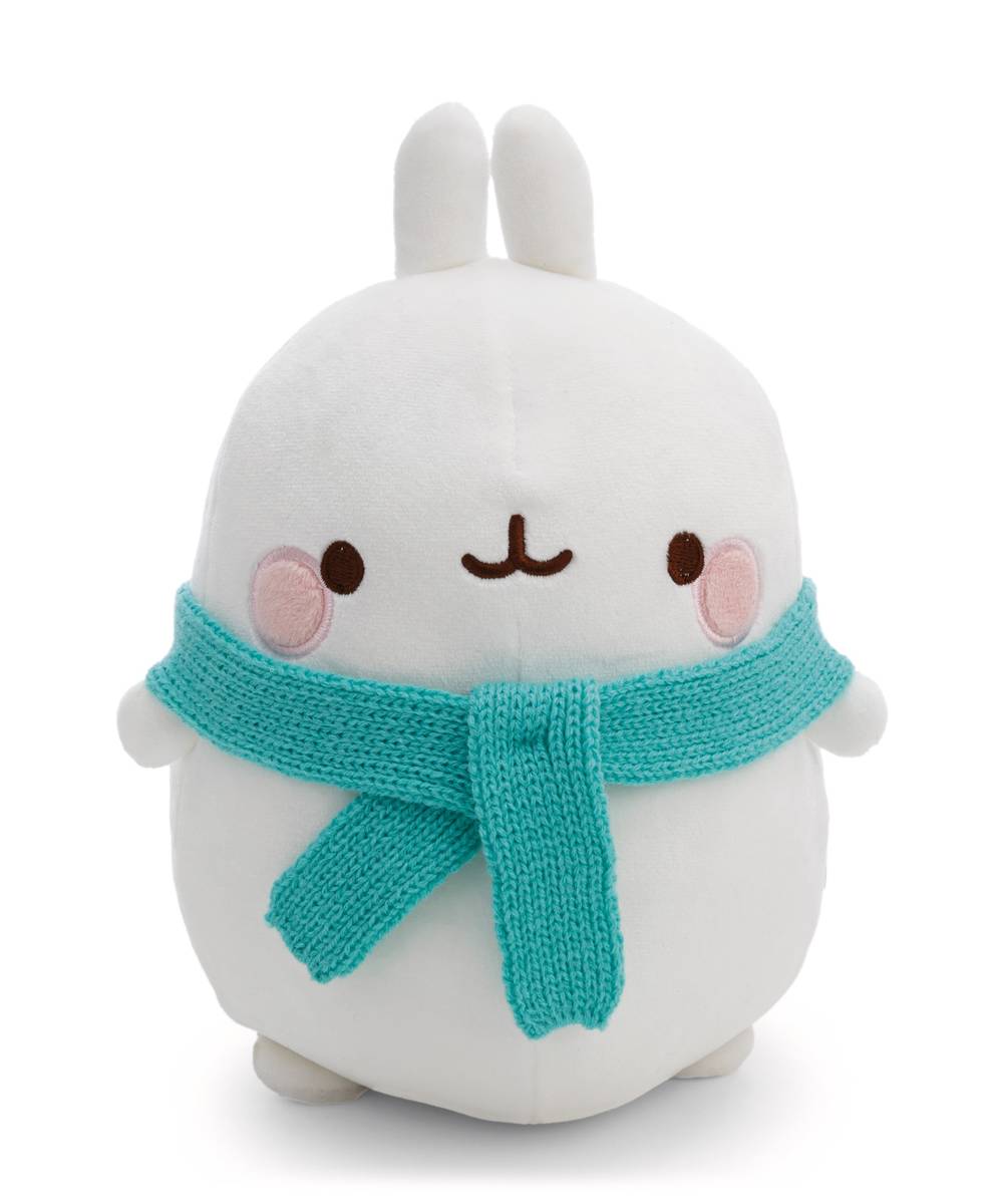 NICI Kuscheltier Molang mit Schal in Geschenkverpackung