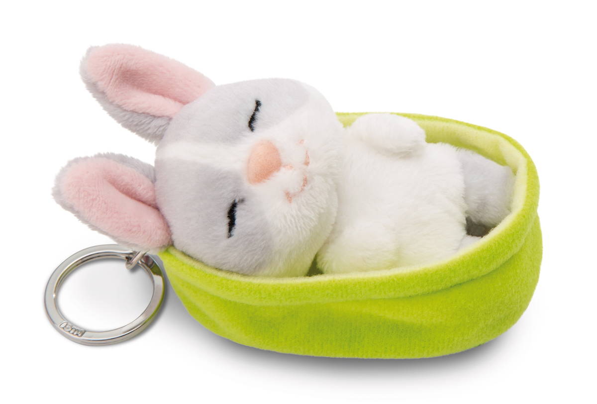 NICI Sleeping Pets Hase grau