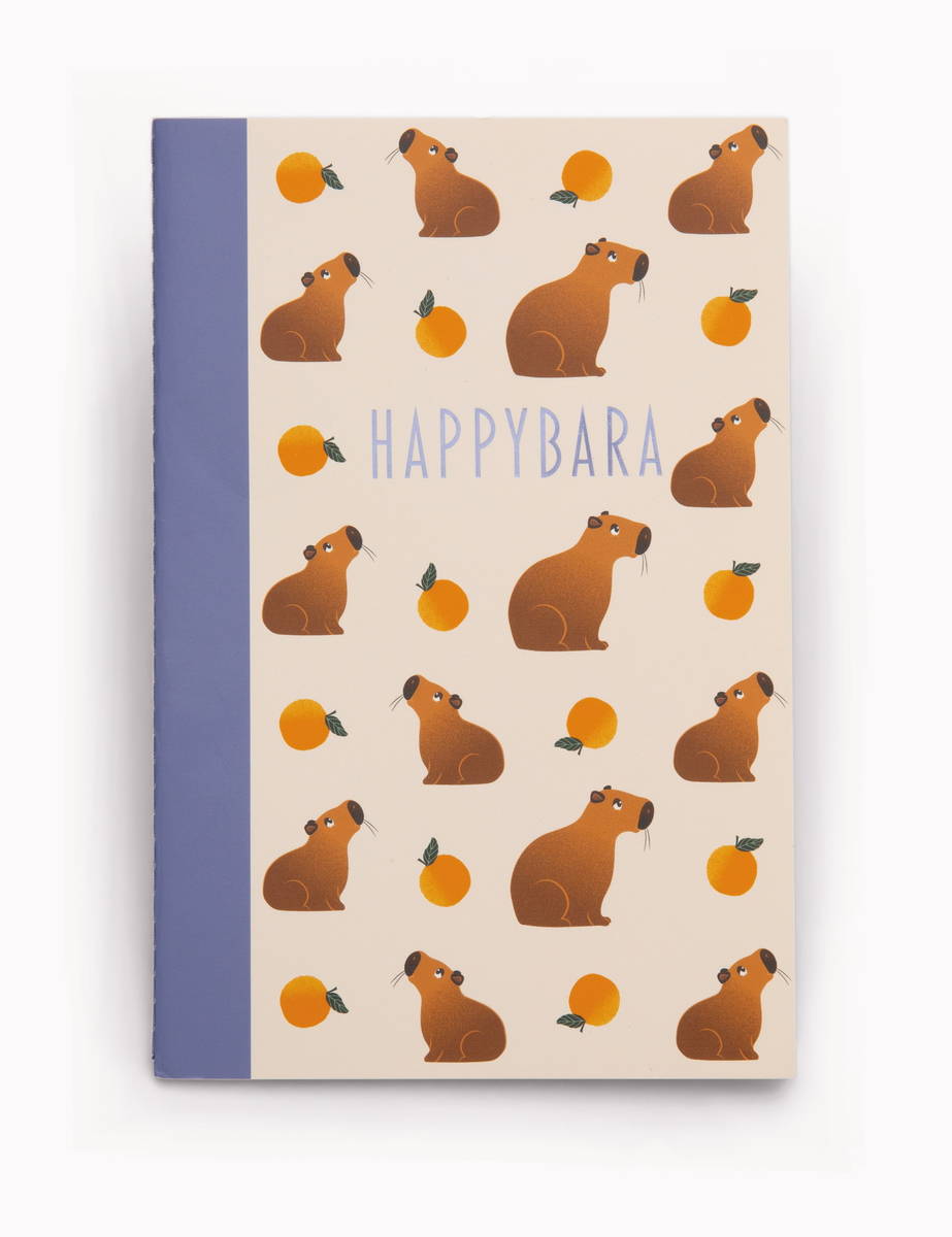 NICI Notizheft Capybara Happybara