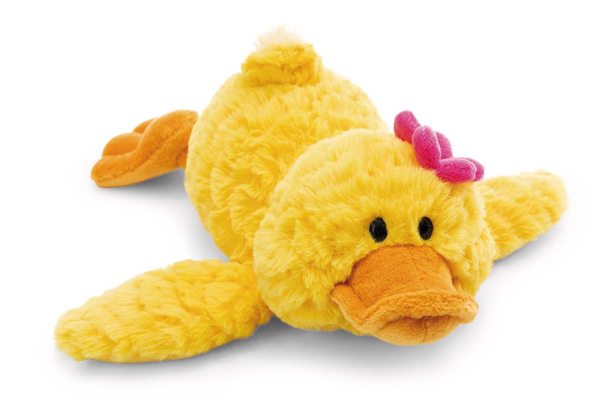 NICI Liegendes Kuscheltier Ente Pooline
