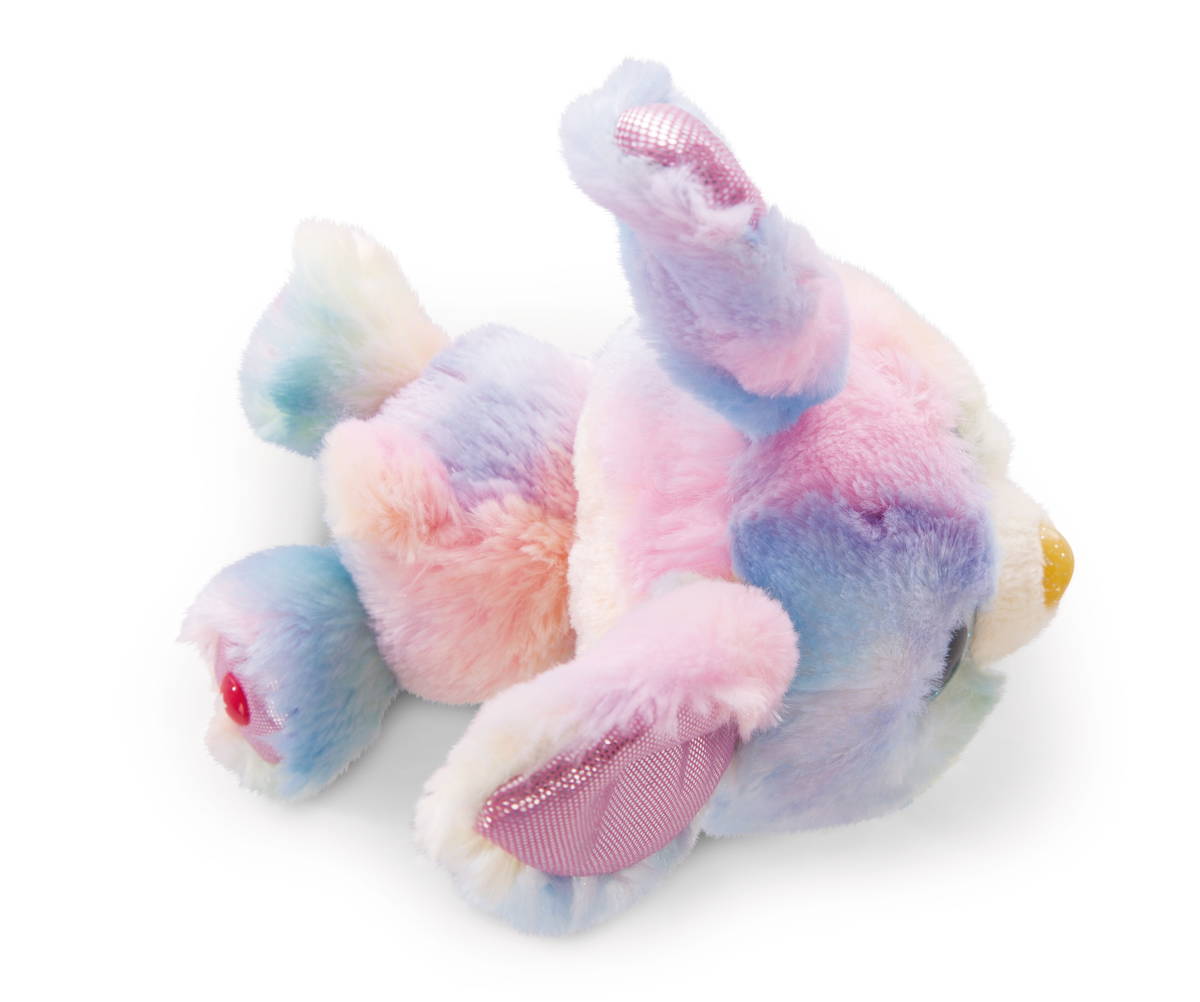 GLUBSCHIS Kuscheltier Hase Rainbow Candy liegend