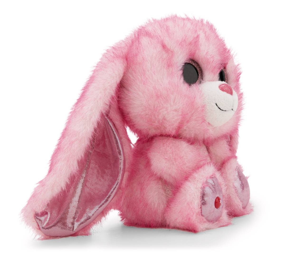 GLUBSCHIS Kuscheltier Hase pink Flommi-Fun 25cm Schlenker