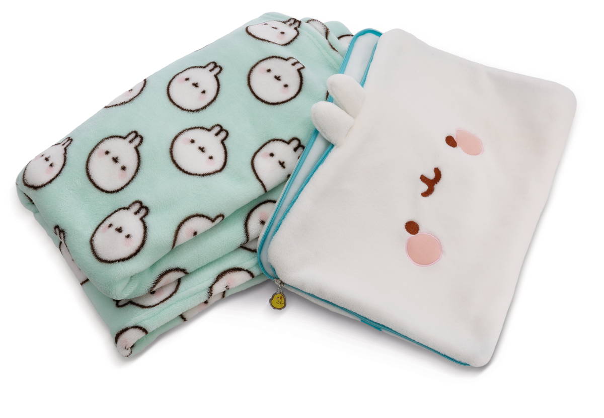 NICI Decke und NICI Kissen Molang