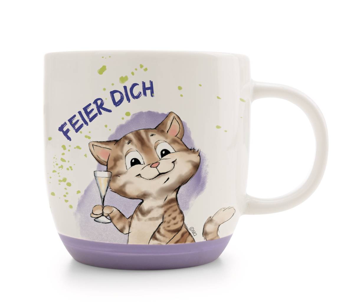 NICI Tasse "Feier Dich"