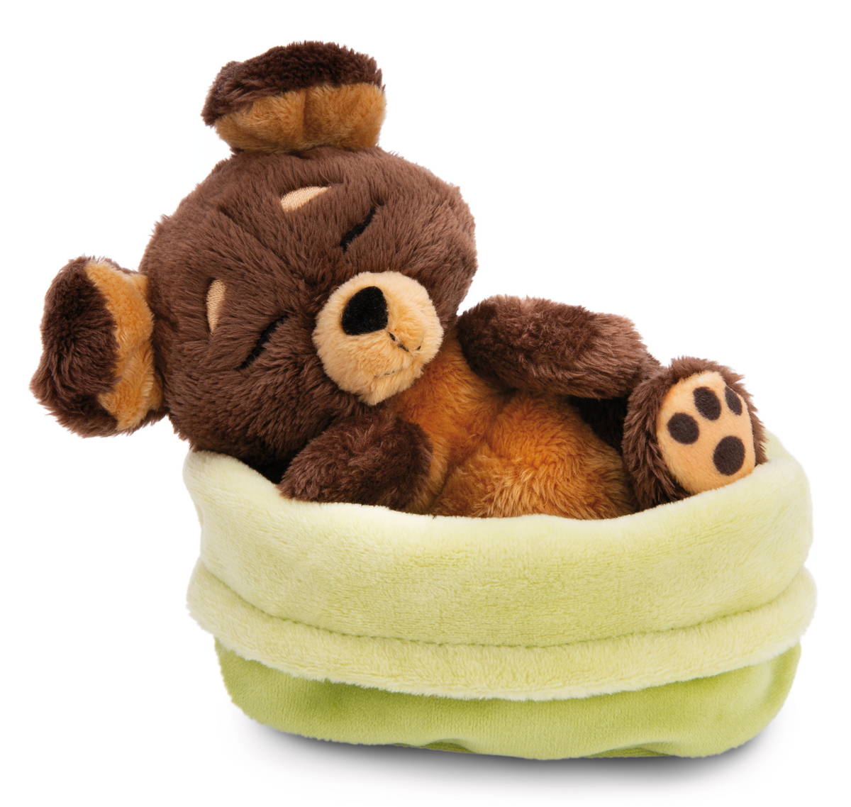 NICI Kuscheltier Hund braun schlafend