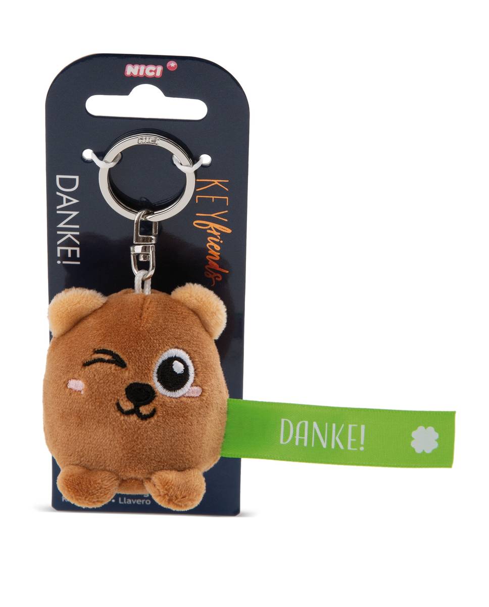 NICI Schlüsselanhänger  Bär „Danke!“
