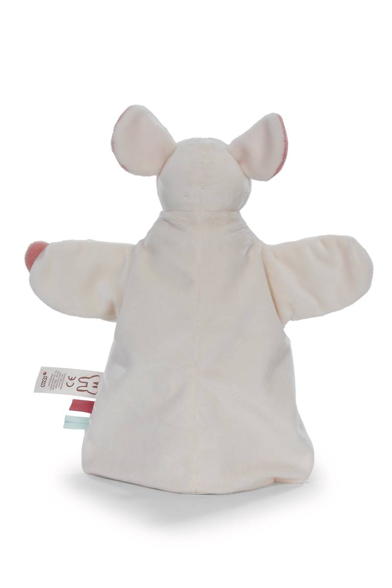 NICI Schmusetuch Handpuppe Maus 2 in 1