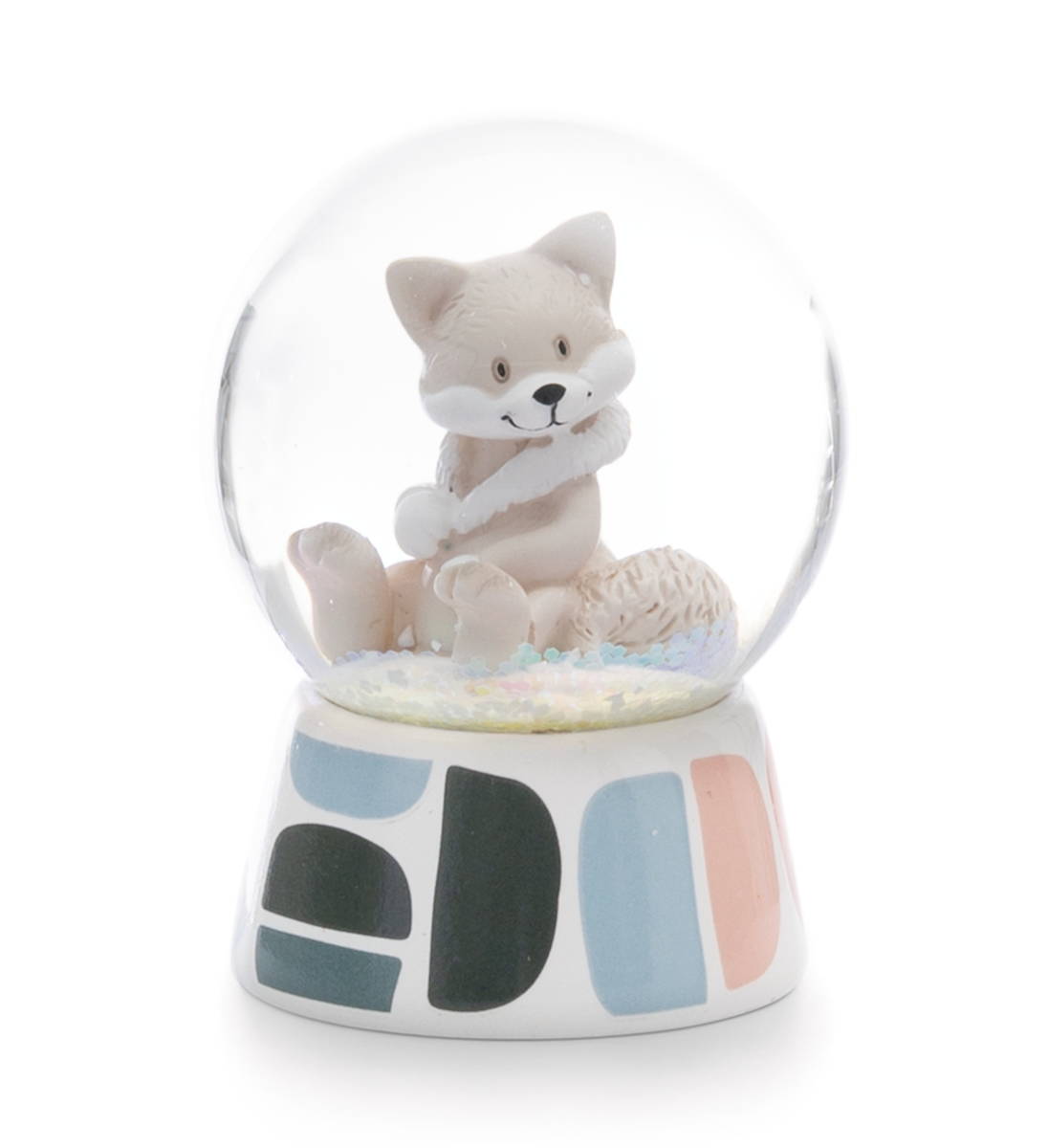 NICI Schüttelkugel Polarfuchs Vanja