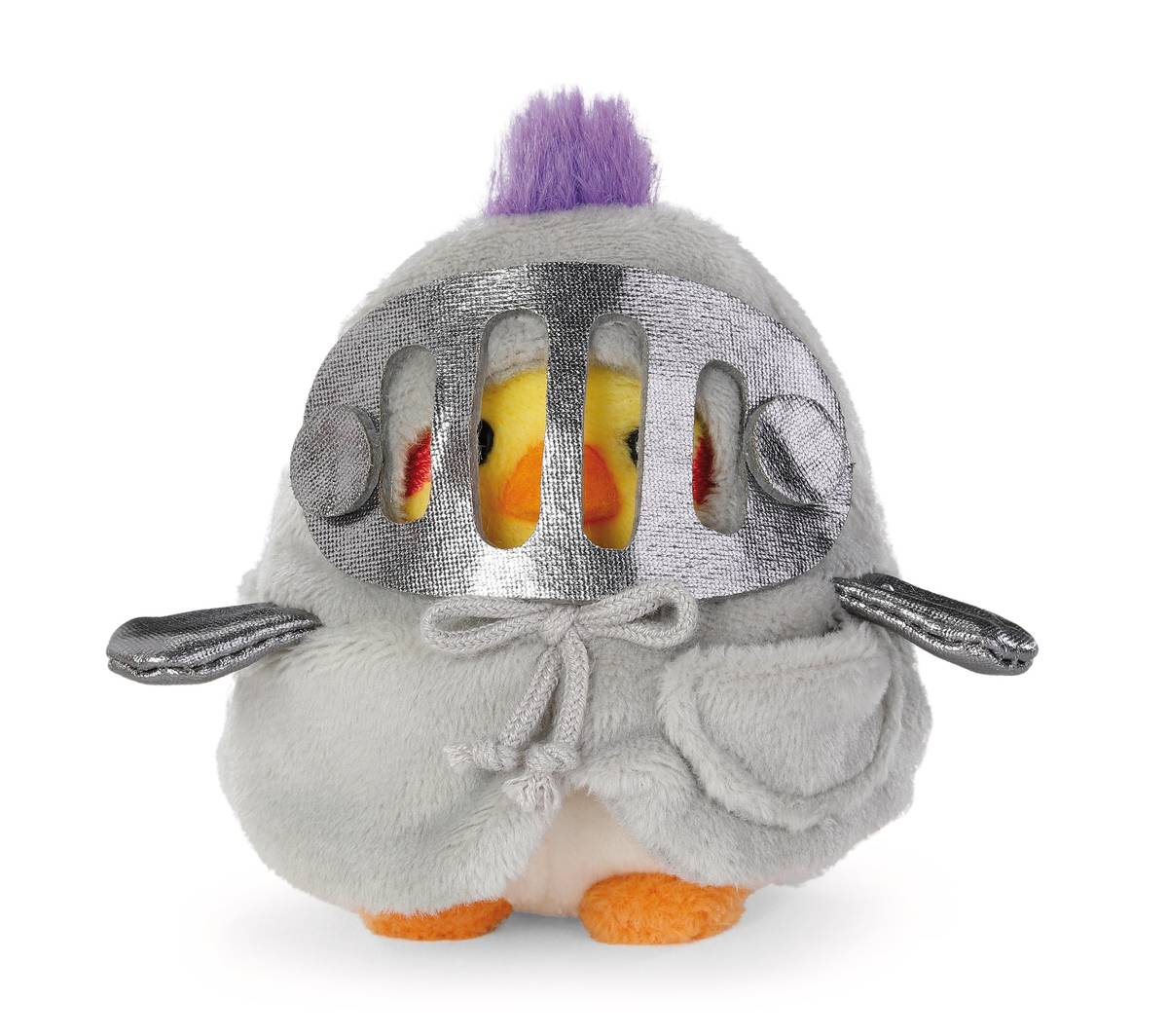 NICI my mochi Kuscheltier Sittich Chipsy mit Steckenpferd und Ritterkostüm